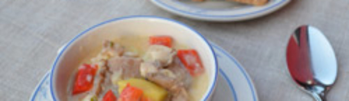 Austernpilze an Pilzgulasch