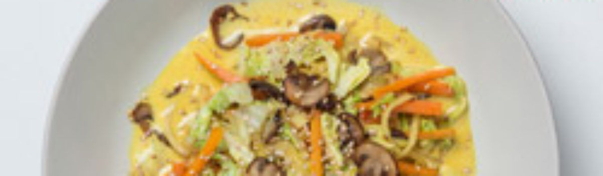 Chinakohl im Wok