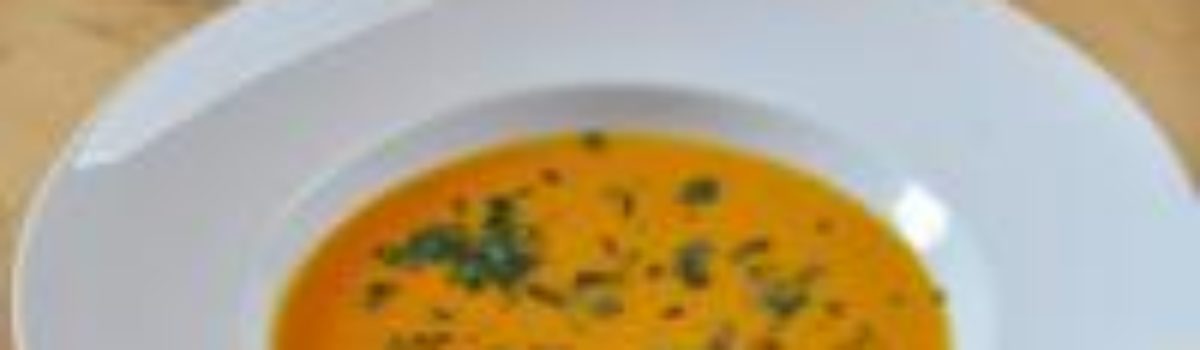 Kürbiscremesuppe