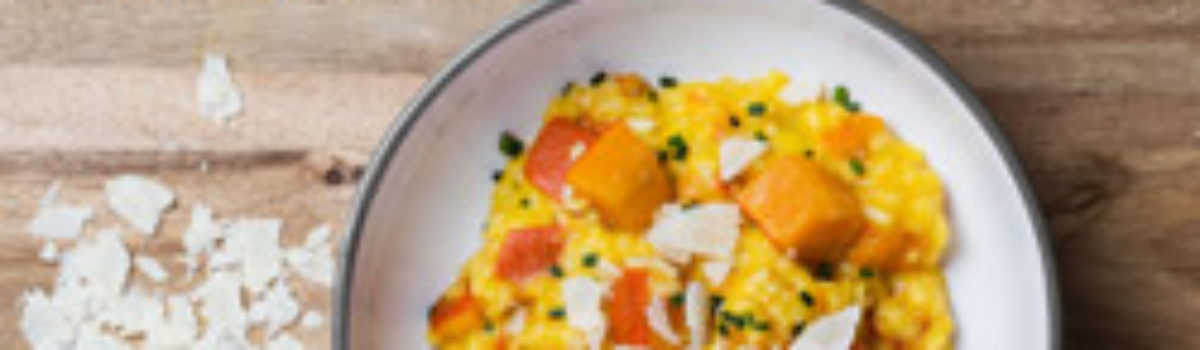 Kürbisrisotto