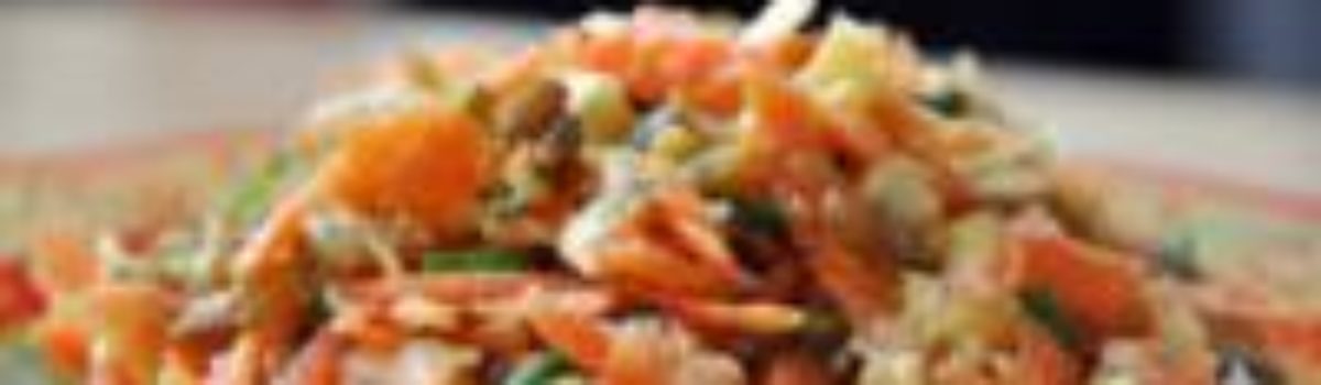 Möhren-Grünkern-Salat