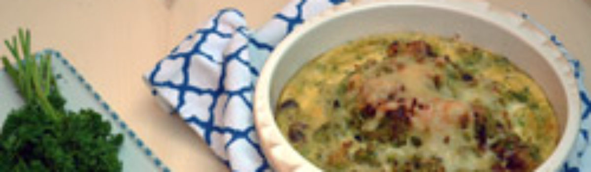 Pastinaken Gratin