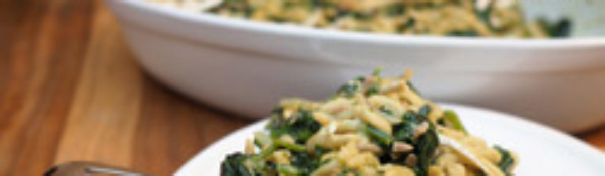 Spinatspätzle