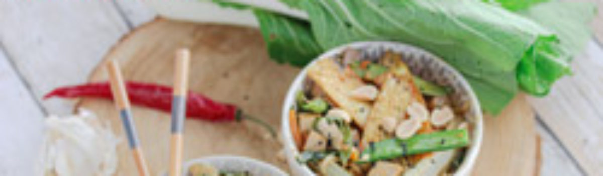 Asiatische Ramen mit Zuckerschoten und Pak Choi - Laiseacker