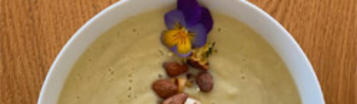 Blumenkohl-Lauch-Suppe