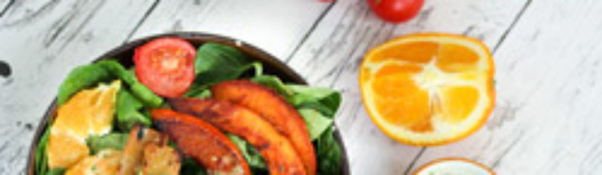 Happy Bowl mit Feldsalat (und Kumquat)