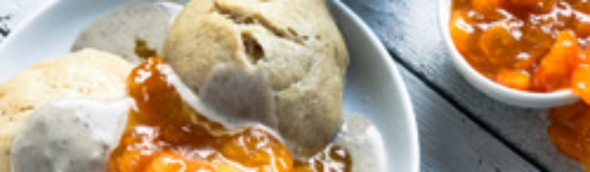 Dampfnudeln mit Kumquatgelee