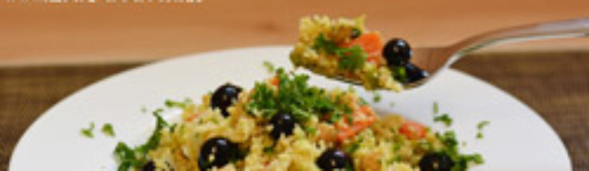 Heidelbeer-Gemüse-Couscous