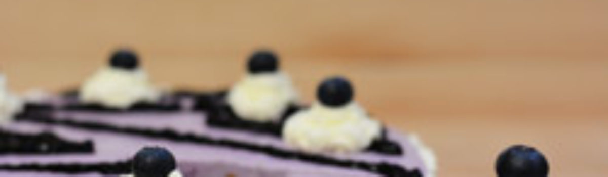 Heidelbeer-Quark-Torte