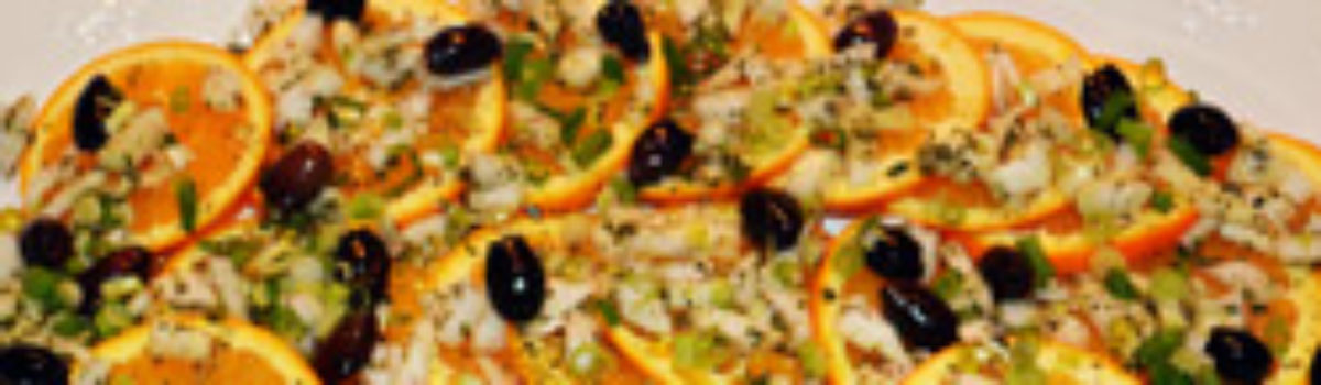 Italienischer Orangensalat