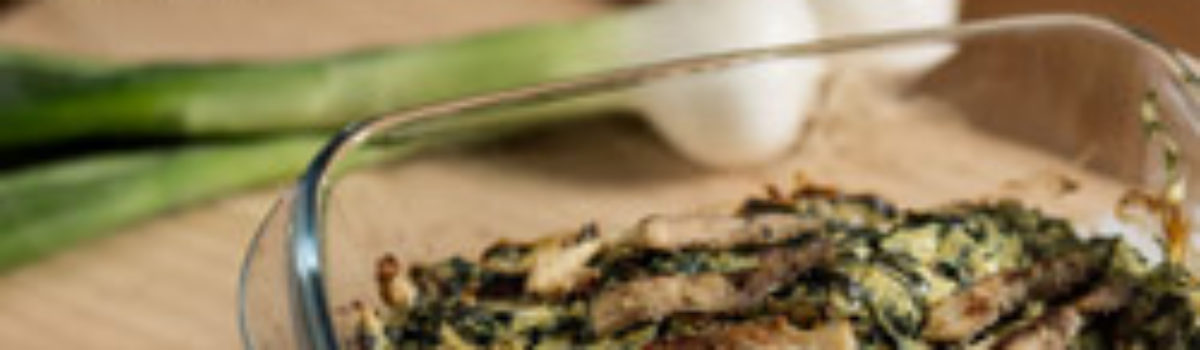 Kohlrabiauflauf (mit Putenbrust)