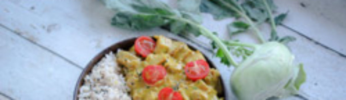 Kohlrabi-Curry