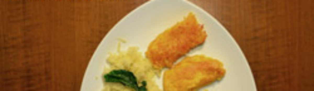 Kohlrabi an gebratenem Polenta