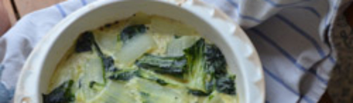 Pak Choi Auflauf