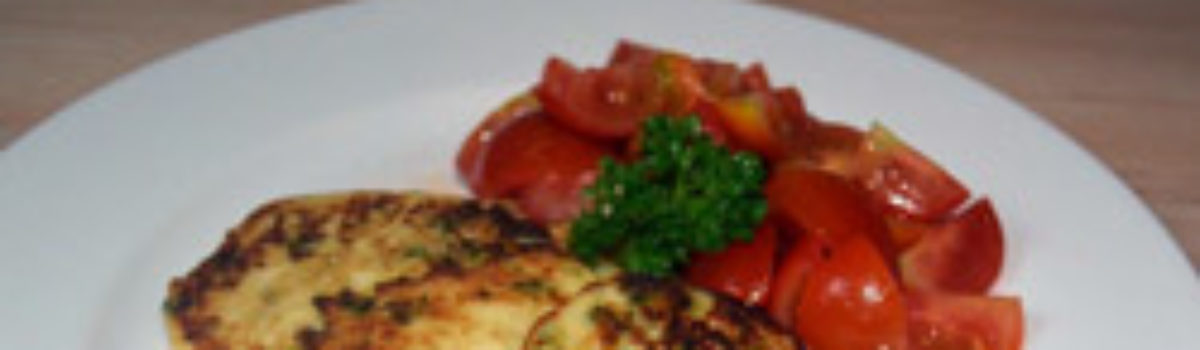 Puffer aus Spaghetti-Kürbis