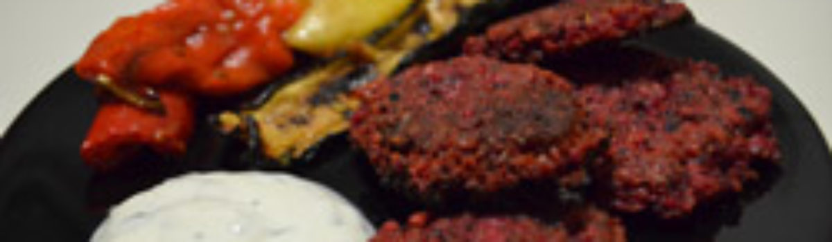 Rote Bete Hirse Küchle
