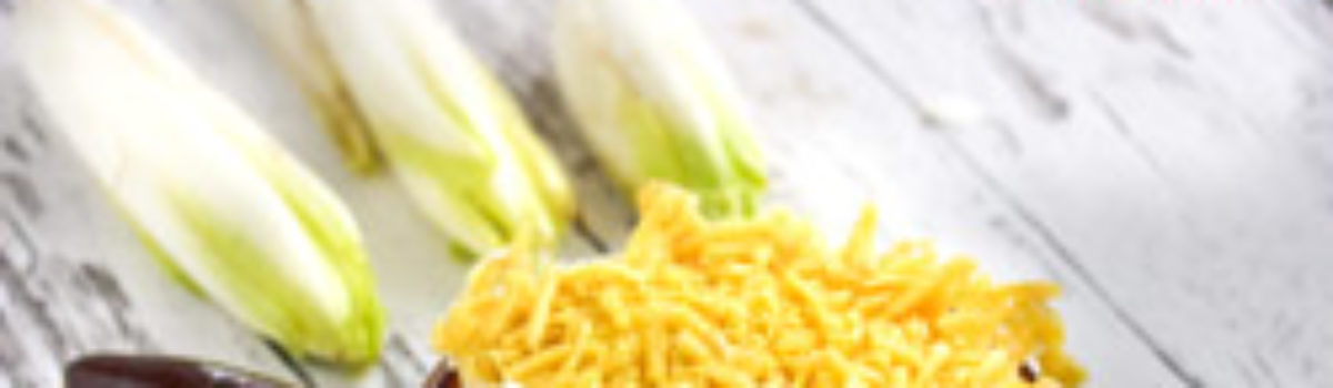 Chicorée-Kartoffel-Gratin