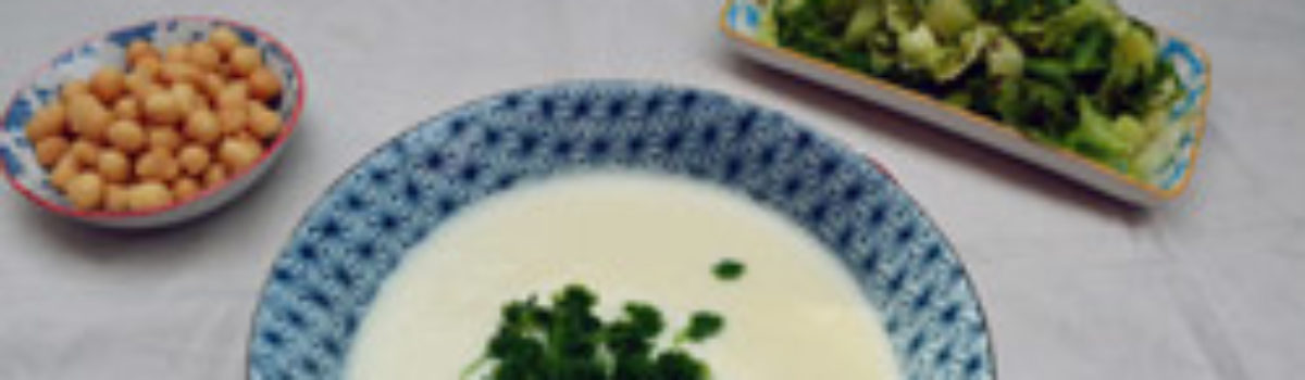 Spargelcremesuppe mit Sahne - Laiseacker
