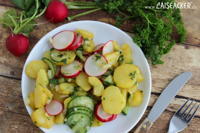 Kartoffelsalat mit Radieschen - Laiseacker