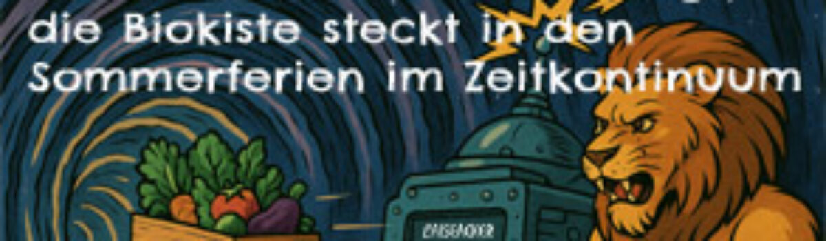 Wenn die innere Uhr versagt, die Biokiste steckt in den Sommerferien im Zeitkontinuum