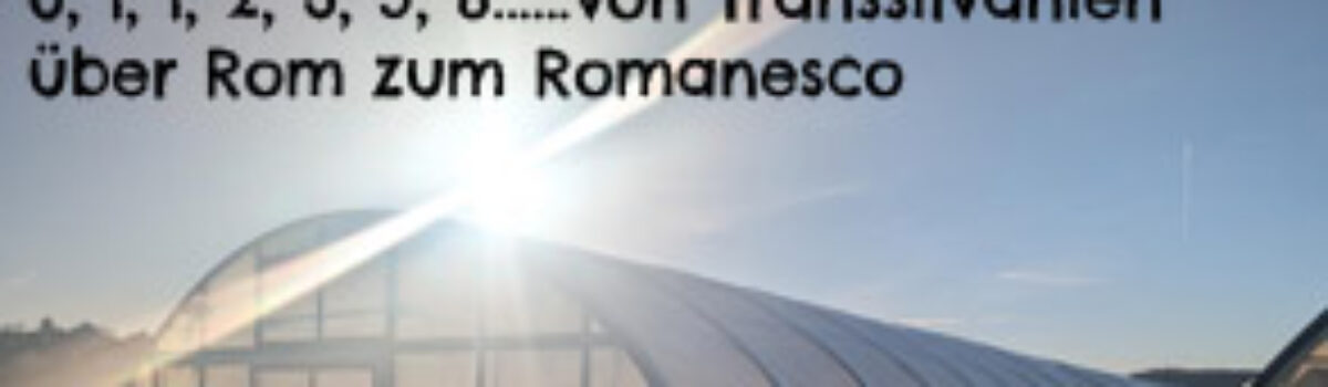 0, 1, 1, 2, 3, 5, 8……von Transsilvanien über Rom zum Romanesco