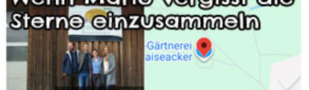 Wenn Mario vergisst die Sterne einzusammeln