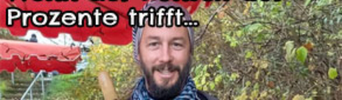 Wenn der Punsch auf Prozente trifft…